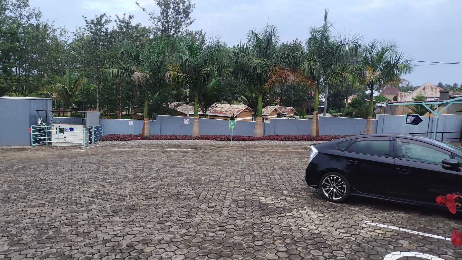 Secure on site parking